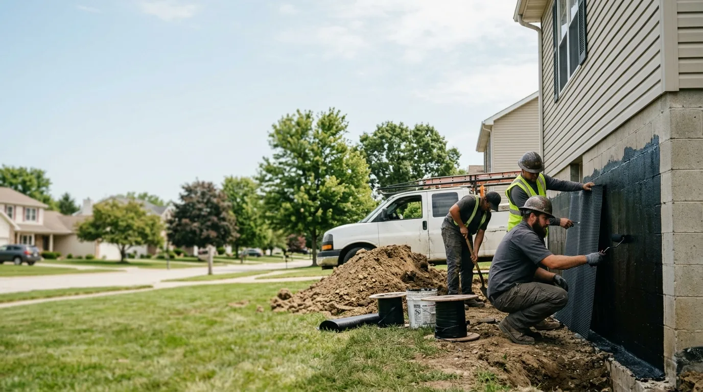 Basement Waterproofing in East Alton, IL near me